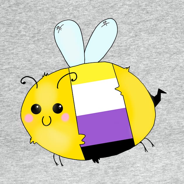 Pride Bees - Nonbinary by Rendi_the_Graye